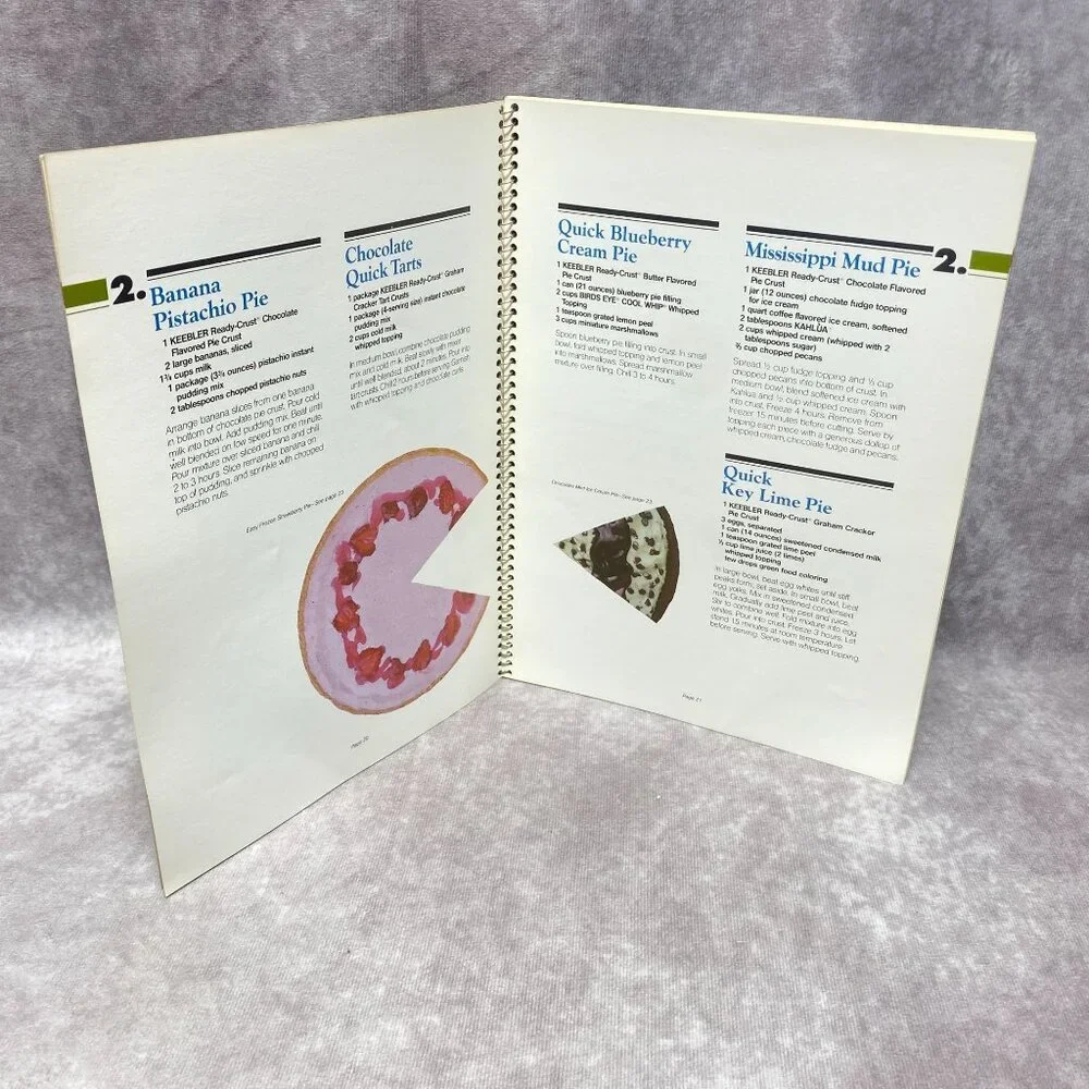 Classic American Pies Cookbook By Ready Crust 1984
